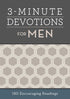 3-MINUTE DEVOTIONS FOR MEN - BARBOUR STAFF, COMPILED BY